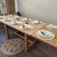 Table en chene massif avec rallonges