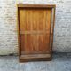 Showcase with two sliding doors