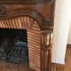 Wooden coat/chimney frame
