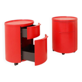 Cylindrical drawer furniture set conga - thomas althaus for schönbuch