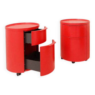 Cylindrical drawer furniture set conga - thomas althaus for schönbuch