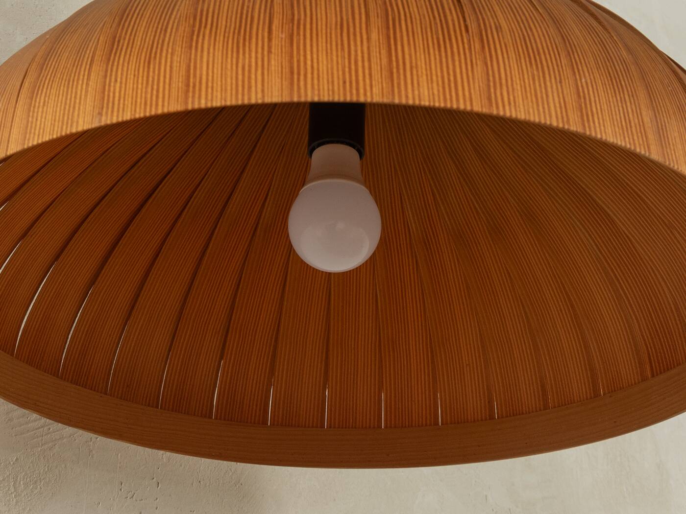 Wooden Lamp by Hans-Agne Jakobsson, 60s
