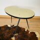 Table basse vintage forme haricot