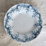 Antique Saint Amand iron clay deep plate - Byzantine model