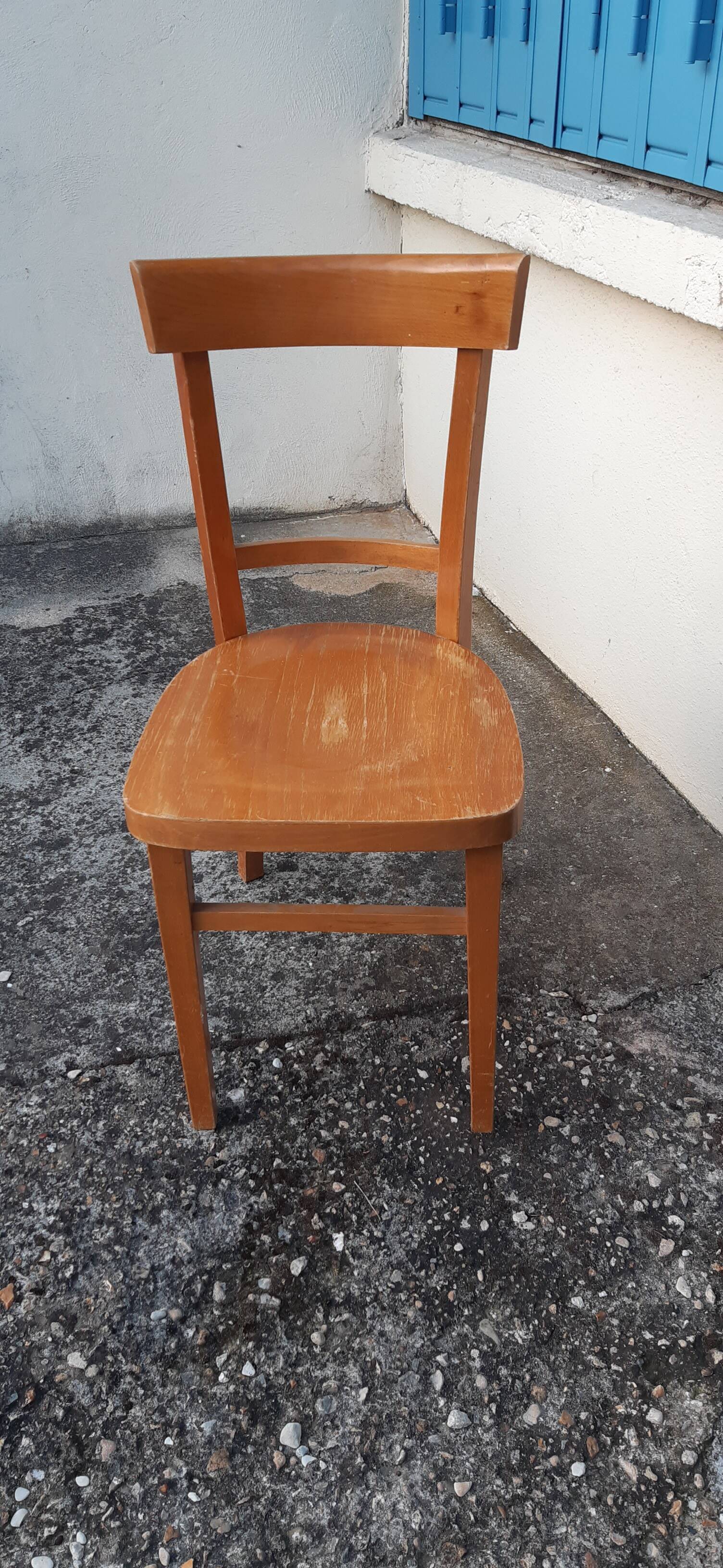 Bauman style bistro chair