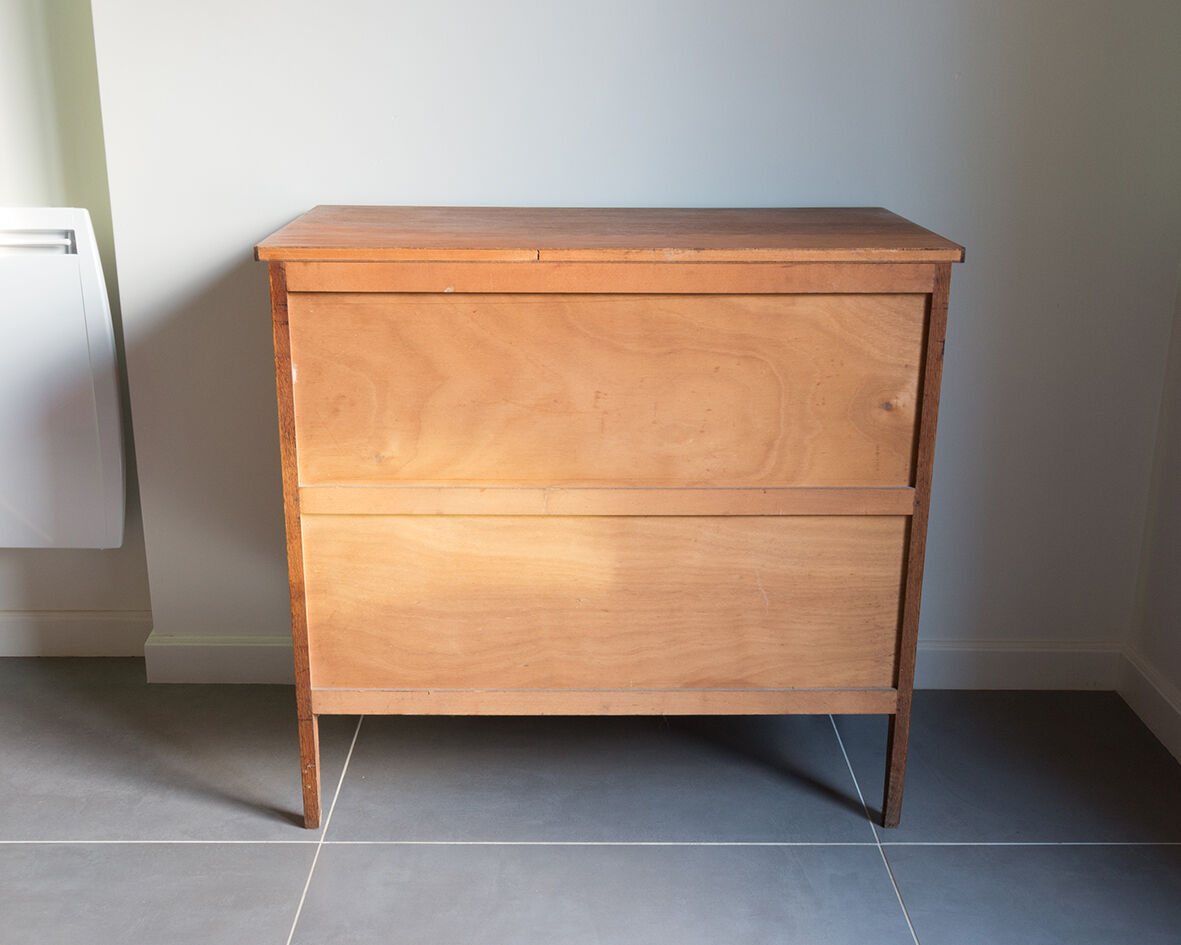 Rattan chest of drawers