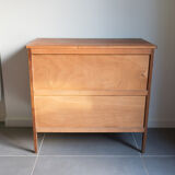 Rattan chest of drawers