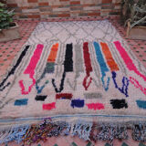 Vintage Moroccan rug 200 x 119