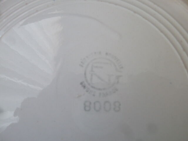 Salad bowl or vegetable Faiencerie nouvelle de Gisors