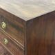 19th-century English mahogany commode