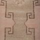Tapis de couloir turc vintage