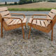 Pair of antique, vintage, design armchairs
