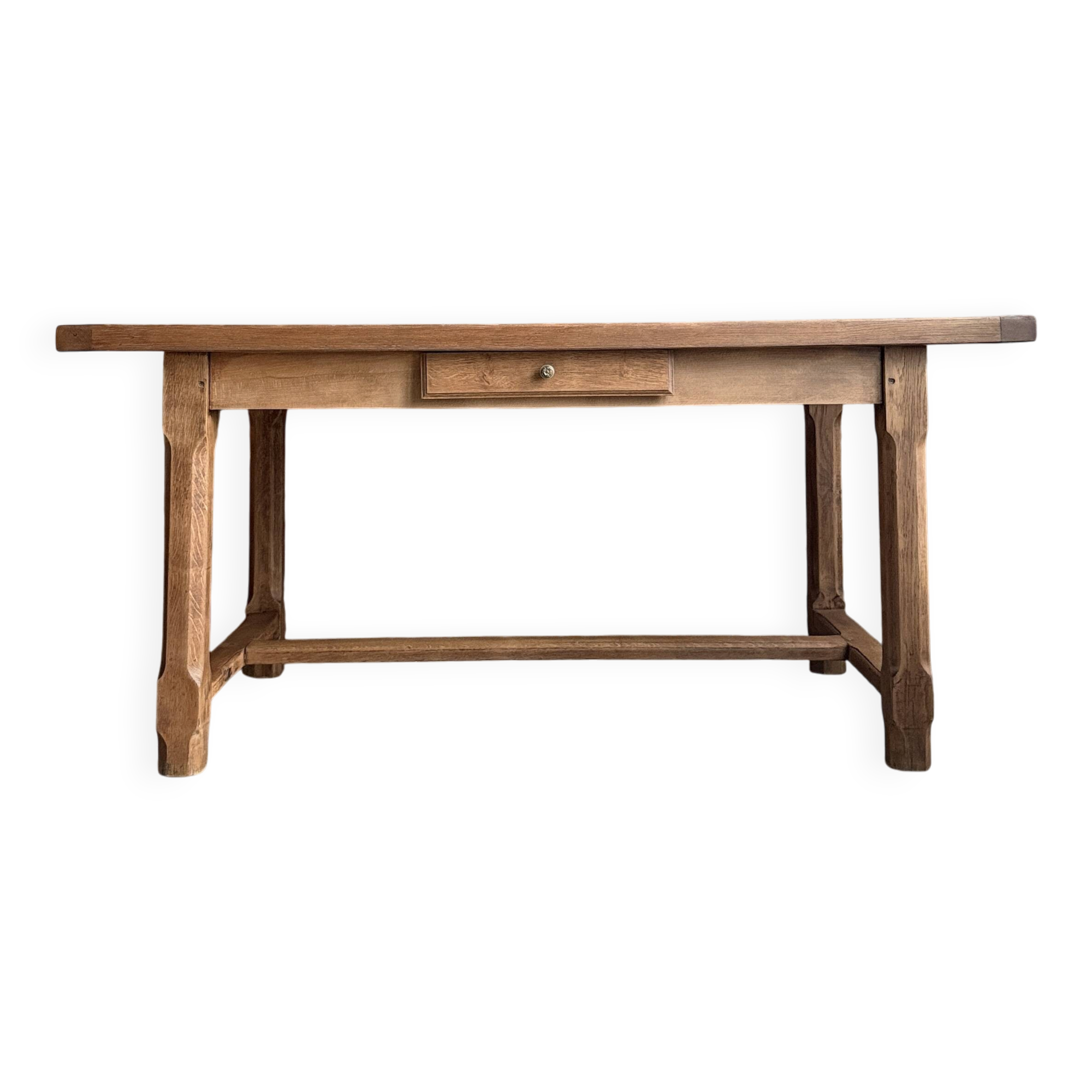 Vintage oak farmhouse table (renovated)