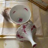 Limoges porcelain cup with lid