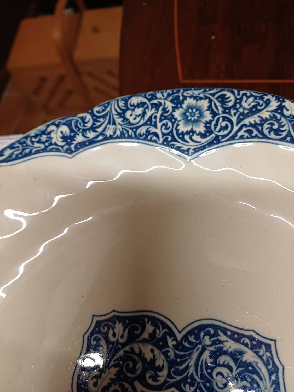 2 Gien Ironstone Flat Plates