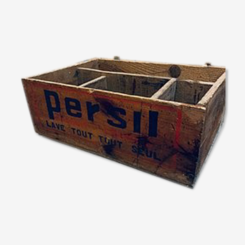 Caisse publicitaire Persil