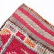 Raspberry Pink Tribal Vintage Runner Rug, Turkish Hallway Carpet,102x322 Cm