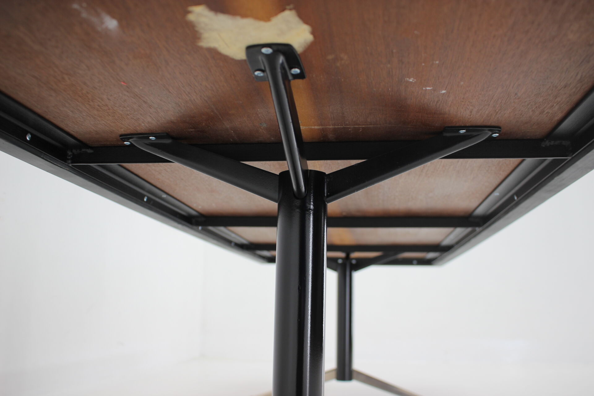 1970s Restored Walnut Coffee table ,Czechoslovakia