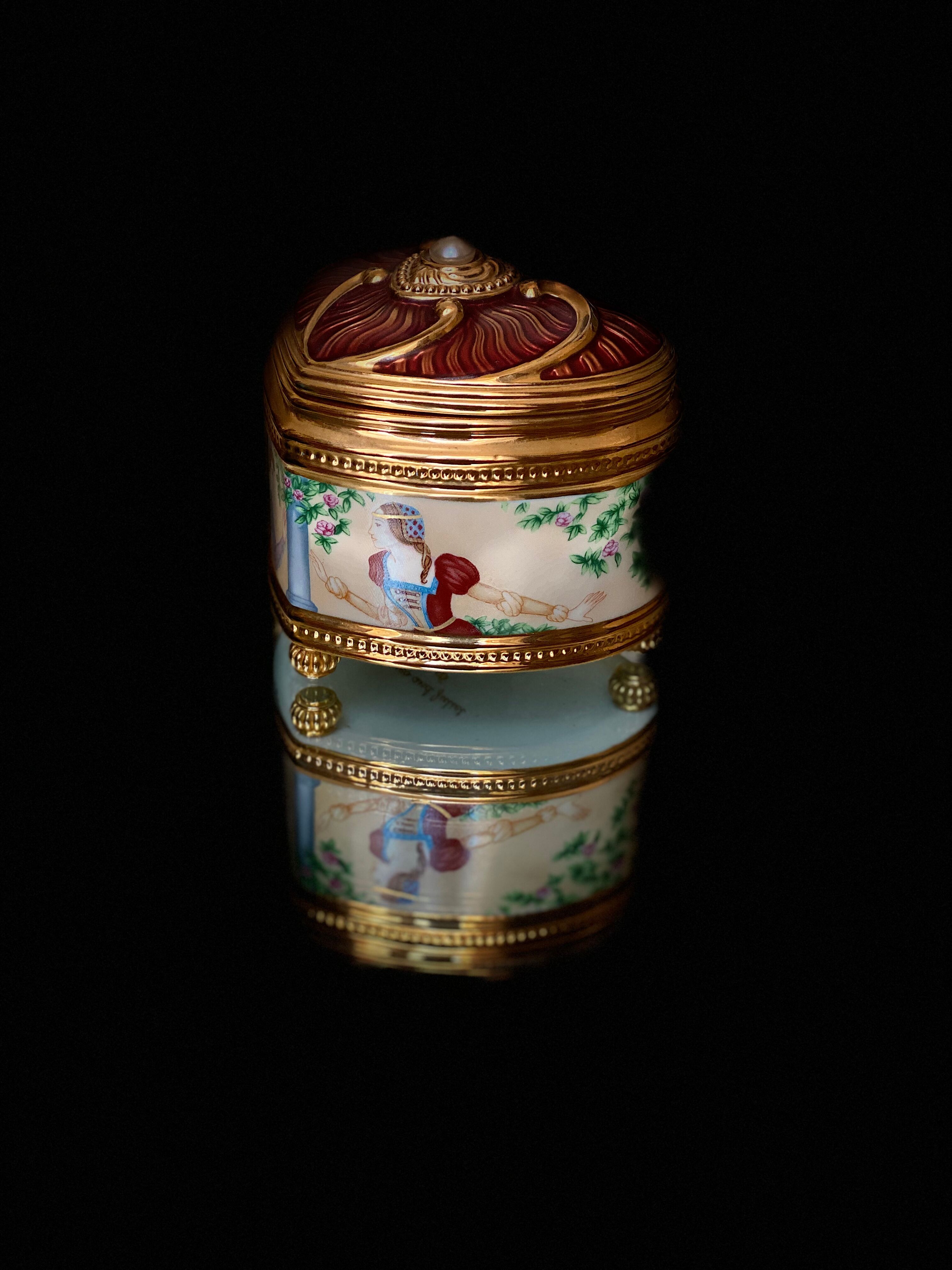 Romeo and Juliet musical jewelry box