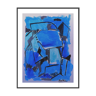 Abstraction lapis-lazuli