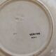 Antique hollow plate made of Creil and Montereau ironstone Veritas