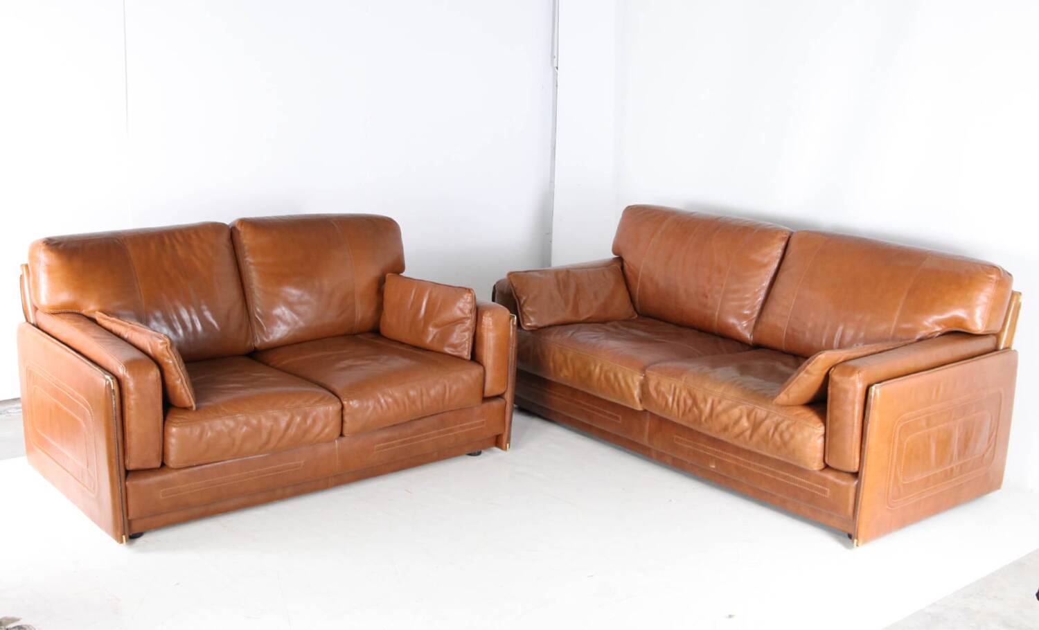 Roche Bobois leather sofa