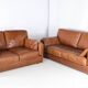 Roche Bobois leather sofa