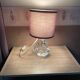 Crystal bedside lamp