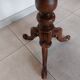 Inlaid pedestal table