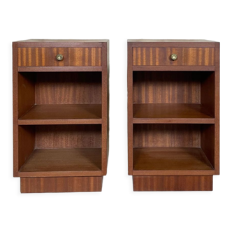 Pair of bedside tables 60s