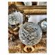 Triptyque de lampes pommes de pin