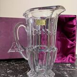Cristal de Lorraine: water carafe with original box