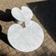 2x Eros Side table Angelo Mangiarotti Carrara marmer Nieuwstaat!