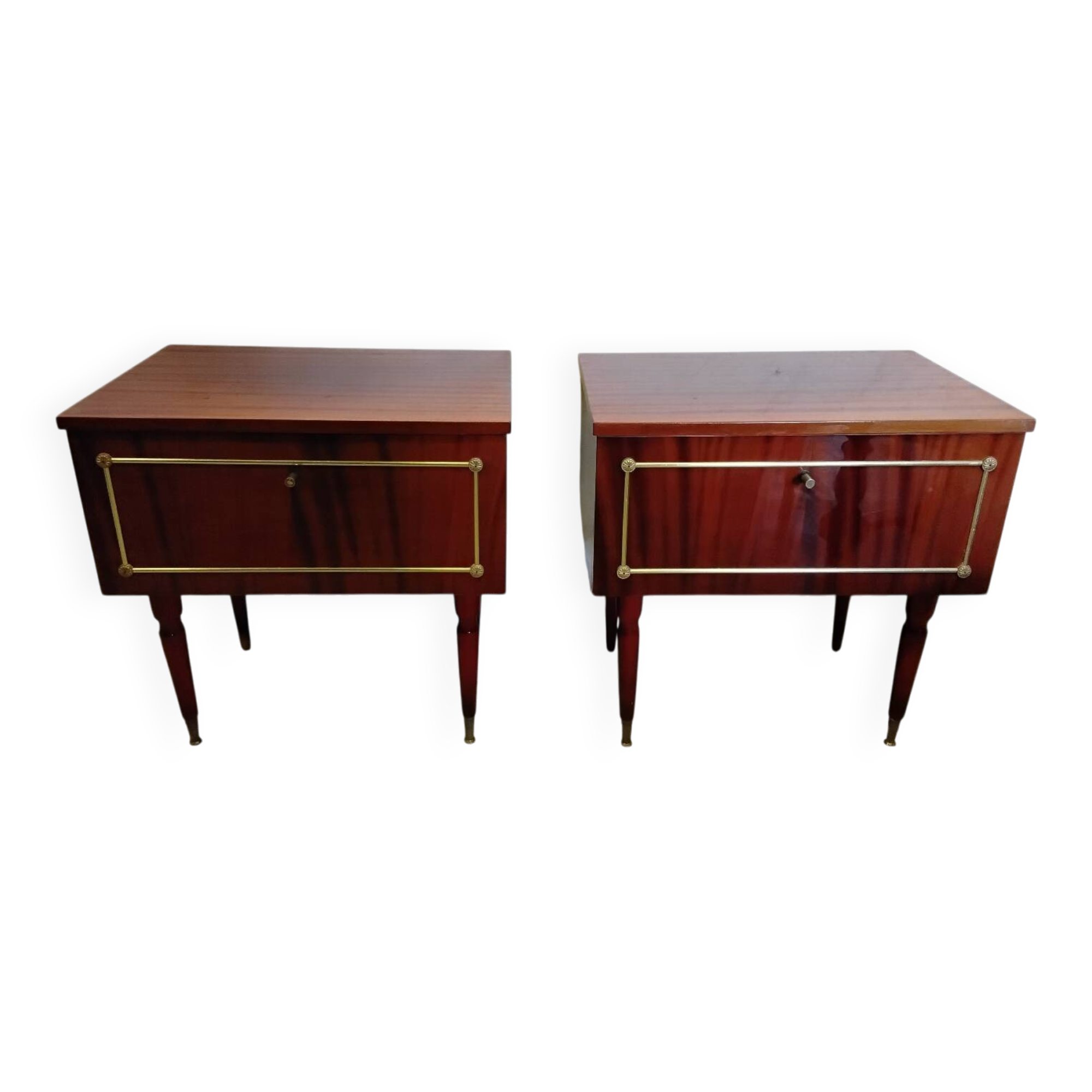 Pair of vintage bedside tables