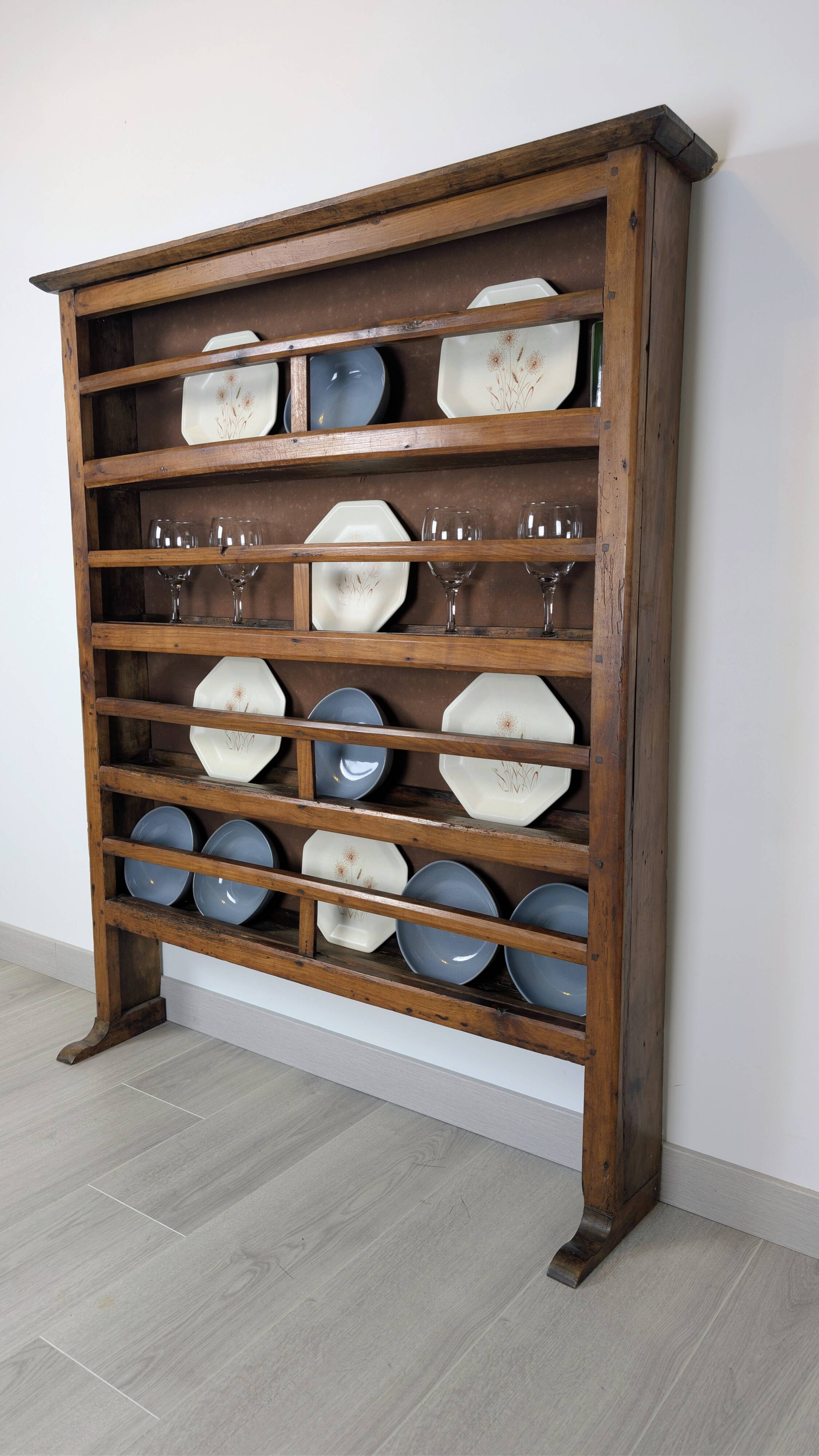 Antique wooden shelf