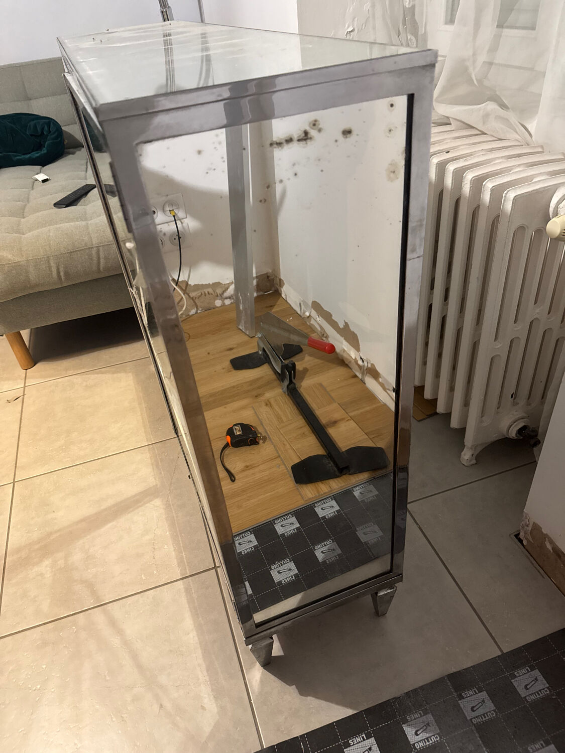 Fully mirrored workpiece