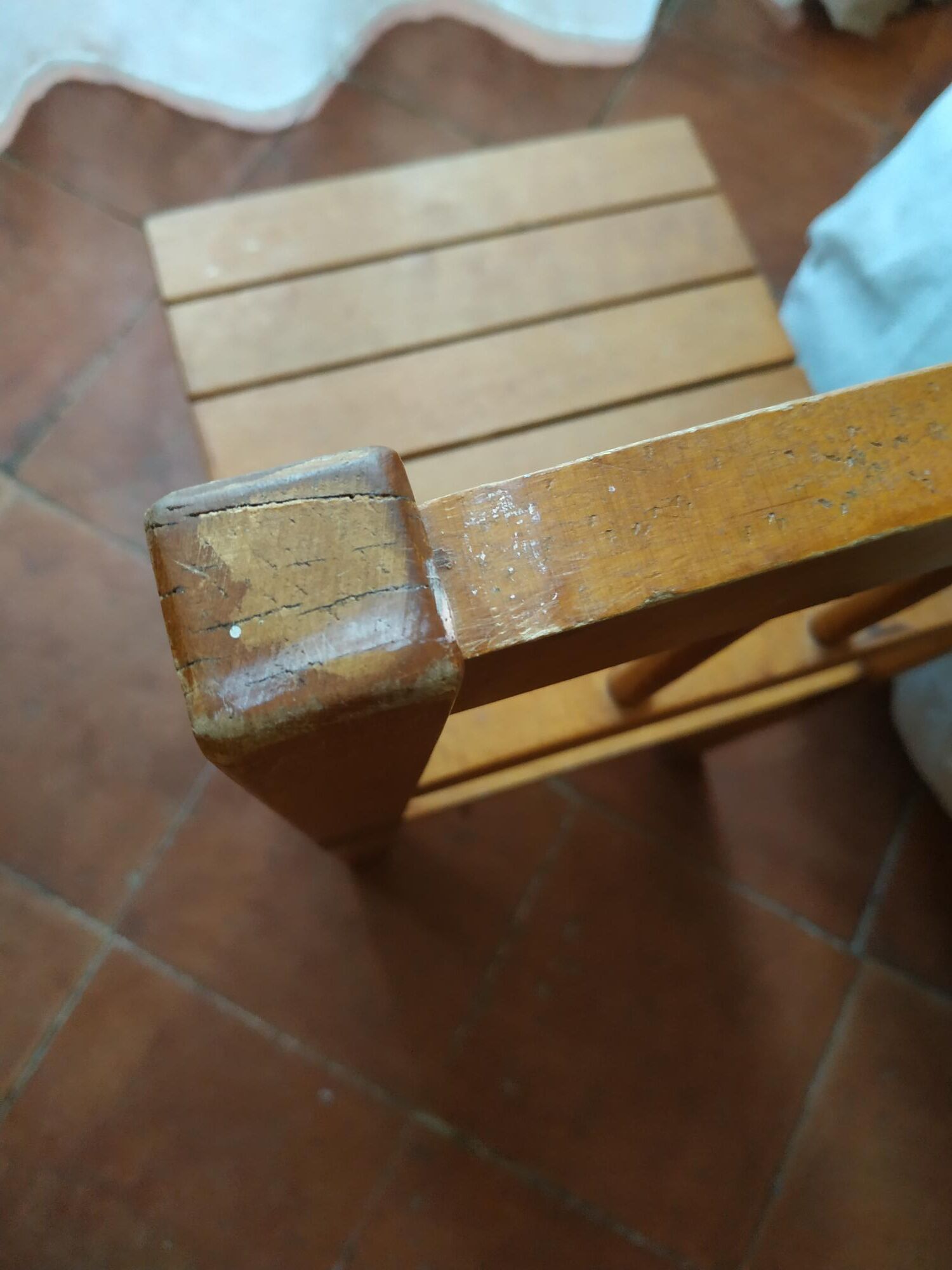 Children's wooden chair