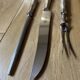 3-piece cutting service – Silver-plated – Louis XV style handles