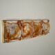 Wall sconces by Toni Zuccheri for A.V. Mazzega, set of 4.