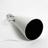 Stunning Italian 1970s ceramic plexiglass table lamp without a shade