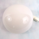 Opaline Scandinavian style bedside lamp on wood