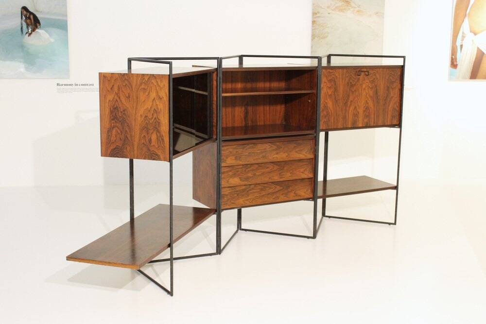 Adjustable wall unit by Taichiro Nakai for La Permanente Mobili, 1953