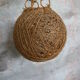 Set of 2 rattan and rope suspensions