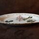 Barbotine style porcelain dish