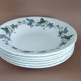 Royal China Vigo porcelain soup plates