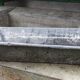 Old zinc trough/vintage planter