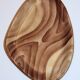Vallauris faux-wood storage cup.