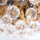 Swarovski crystal ball chandelier, 1970