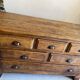Solid oak chest of drawers
