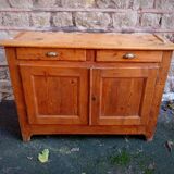 Buffet parisien vaisselier deux corps